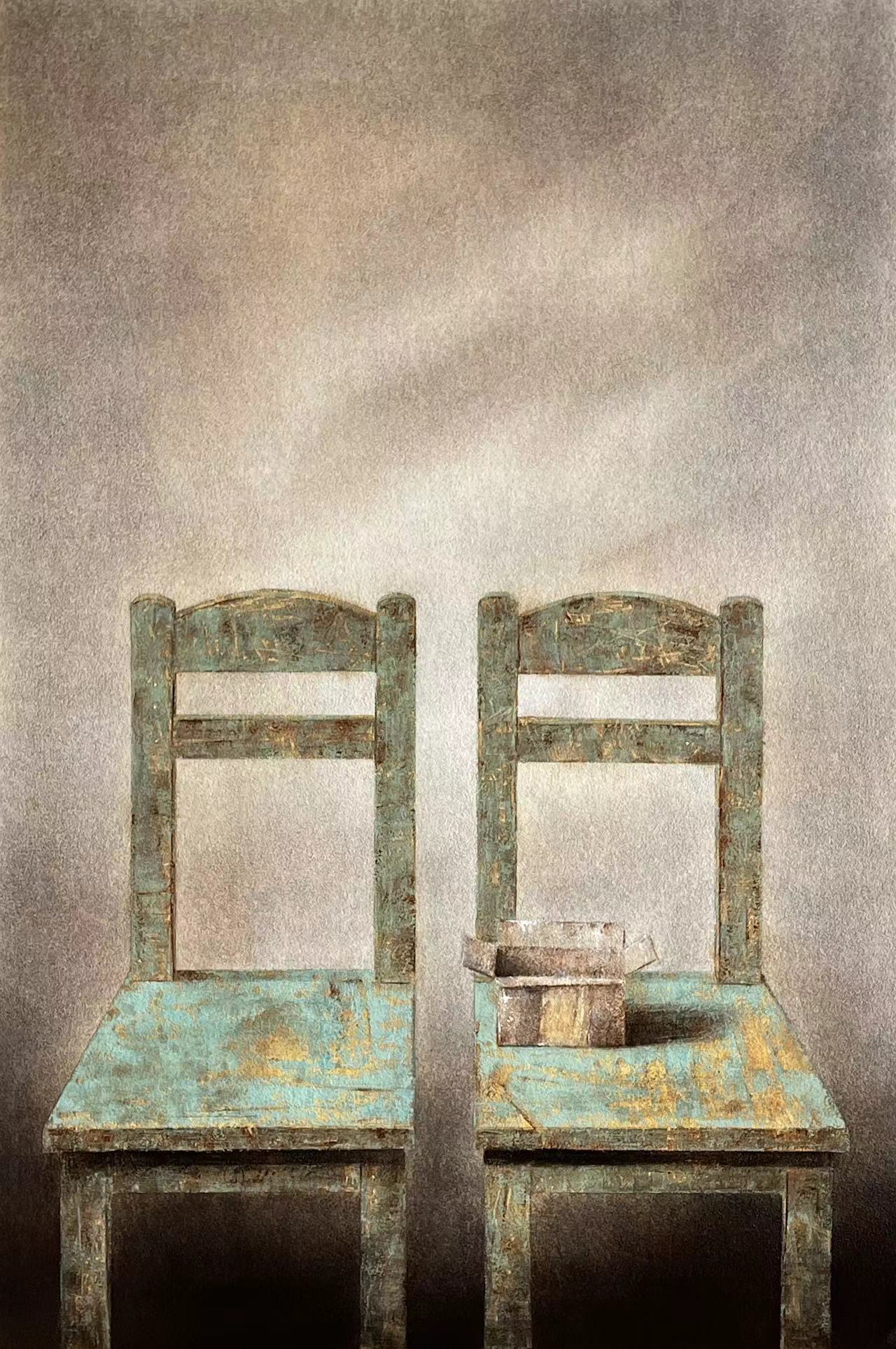 梁永发《拆开的盒子》水彩画 118x79cm.jpg